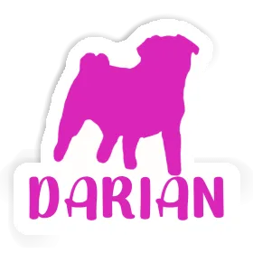 Sticker Pug Darian Image