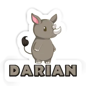 Rhino Sticker Darian Image