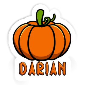 Sticker Darian Pumpkin Image