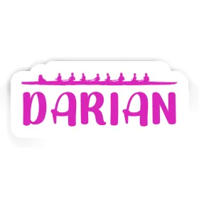 Sticker Darian Rowboat Image