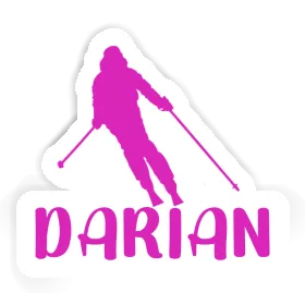 Sticker Skier Darian Image