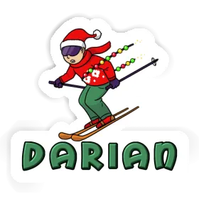 Sticker Skier Darian Image