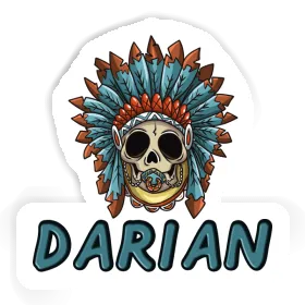 Sticker Darian Baby Totenkopf Image