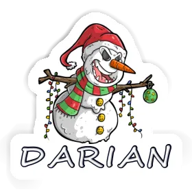 Snowman Sticker Darian Image