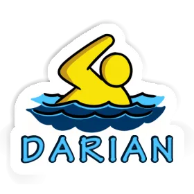 Sticker Swimmer Darian Image