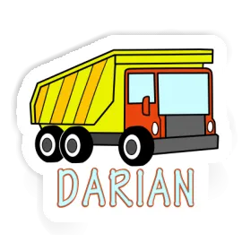 Sticker Dump Truck Darian Image