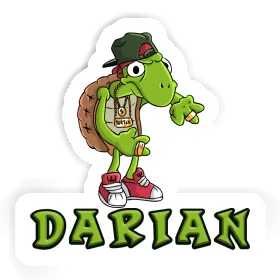 Darian Sticker Hip Hop Turtle Image