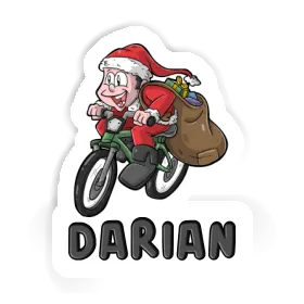 Bicycle Rider Sticker Darian Image