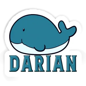 Sticker Darian Whale Fish Image