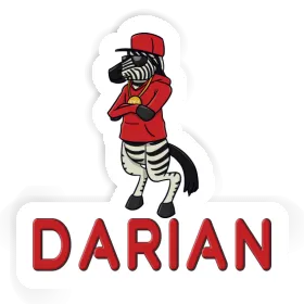 Aufkleber Zebra Darian Image