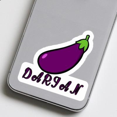 Sticker Darian Aubergine Image