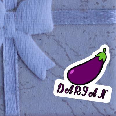 Autocollant Aubergine Darian Image