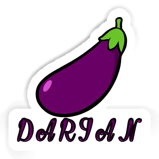 Sticker Darian Aubergine Gift package Image