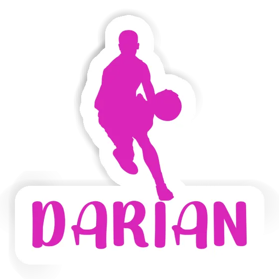 Sticker Basketballspieler Darian Laptop Image