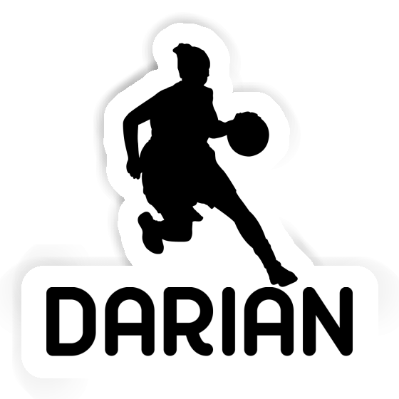 Sticker Darian Basketballspielerin Gift package Image