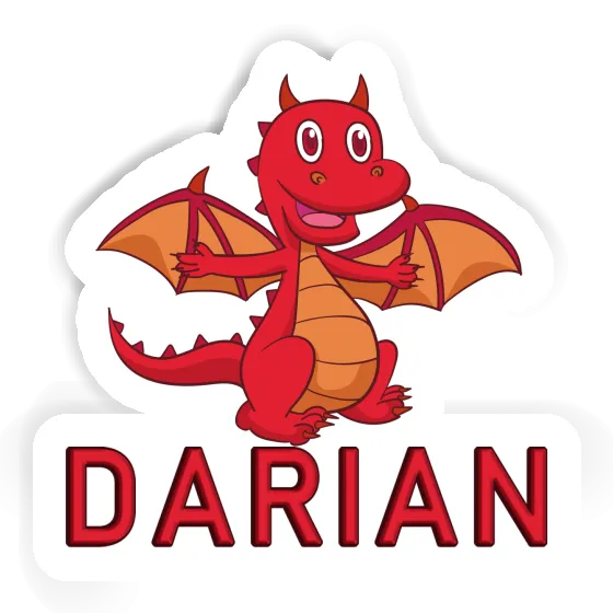 Aufkleber Baby-Drache Darian Gift package Image