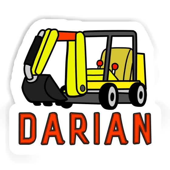 Sticker Minibagger Darian Image