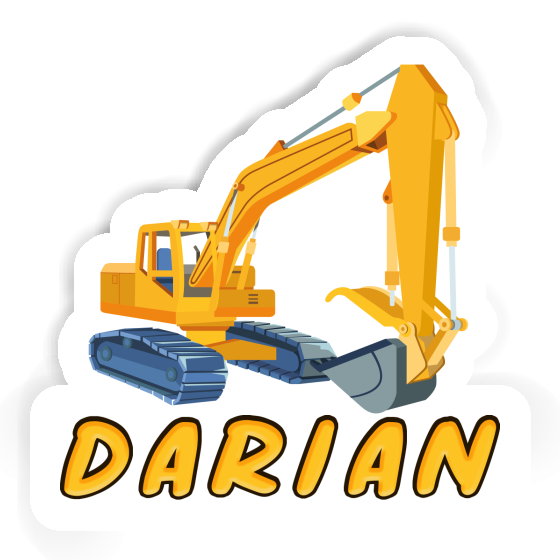 Sticker Excavator Darian Image