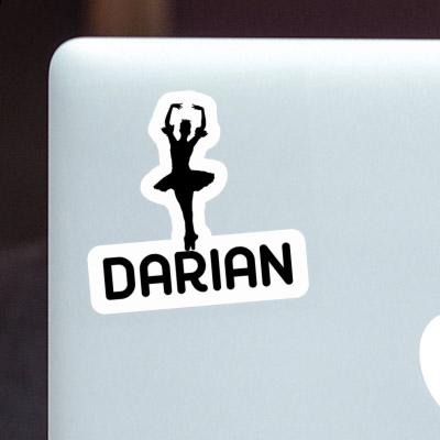 Darian Sticker Ballerina Laptop Image