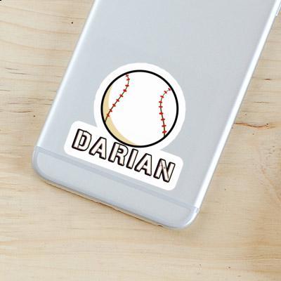 Darian Autocollant Balle de baseball Gift package Image