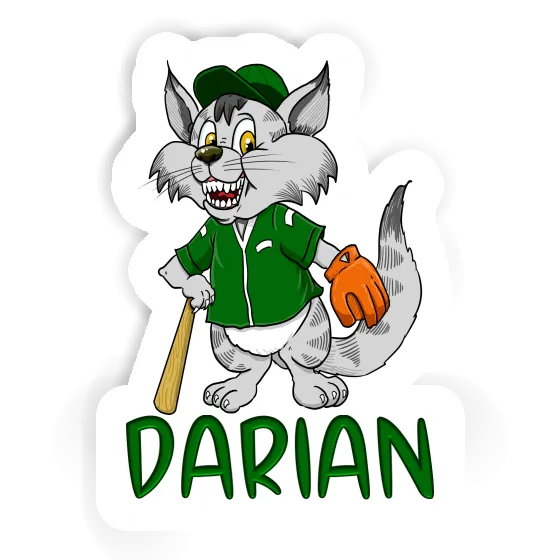 Darian Sticker Baseball-Katze Gift package Image