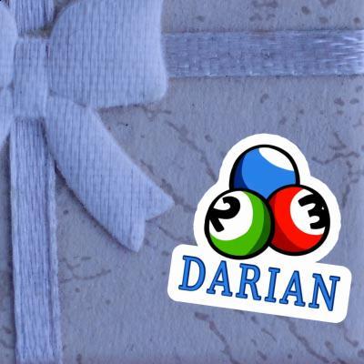 Sticker Billiard Ball Darian Gift package Image