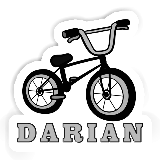 Darian Autocollant BMX Laptop Image