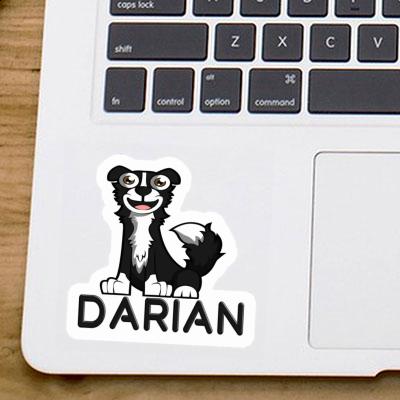 Sticker Border Collie Darian Laptop Image