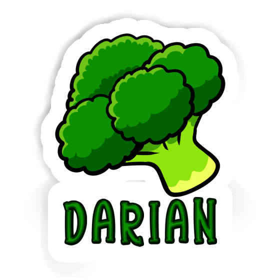 Sticker Darian Broccoli Laptop Image