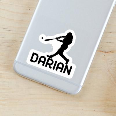 Sticker Darian Baseball Player Image