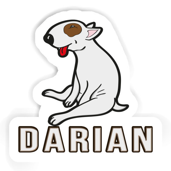 Sticker Hund Darian Notebook Image