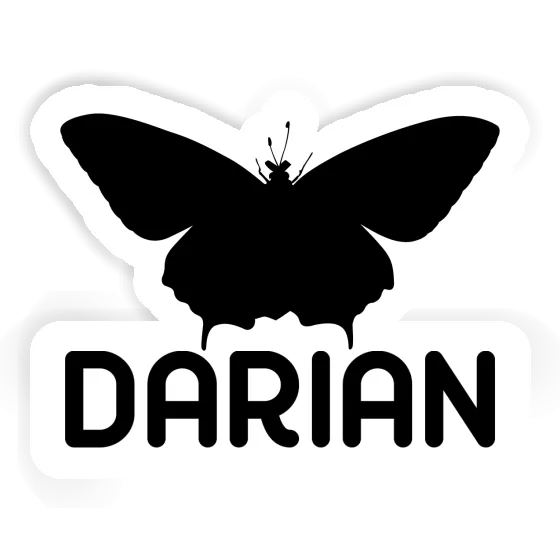 Darian Autocollant Papillon Laptop Image