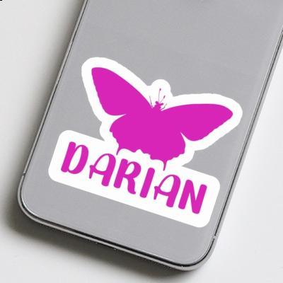 Autocollant Darian Papillon Notebook Image