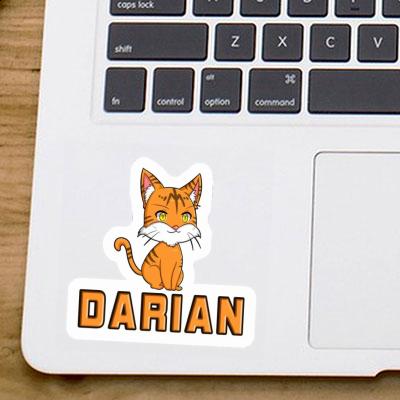 Kitten Sticker Darian Laptop Image