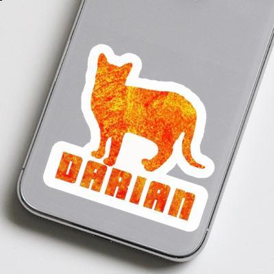 Sticker Darian Cat Laptop Image