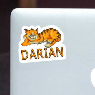 Autocollant Darian Chat Laptop Image