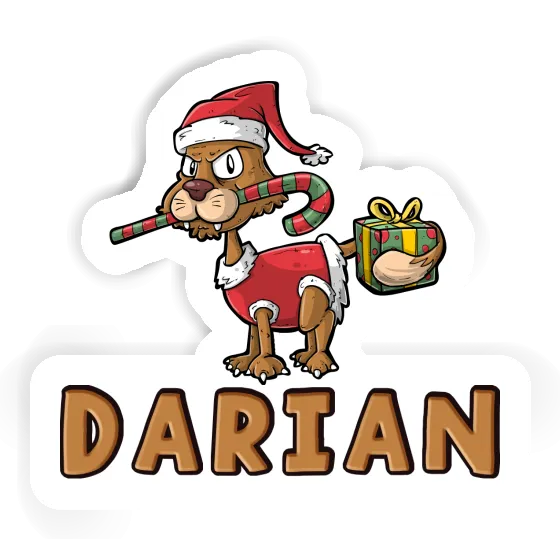 Autocollant Darian Chat Image