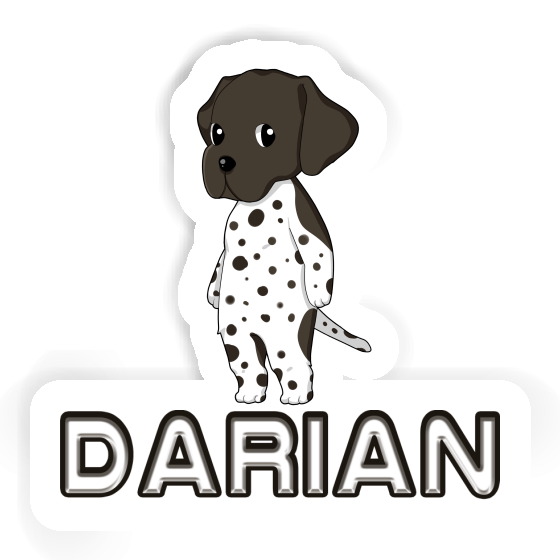 German Shorthaired Pointer Sticker Darian Laptop Image