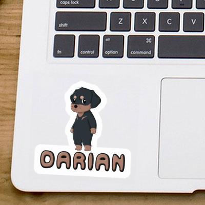 Rottweiler Aufkleber Darian Laptop Image