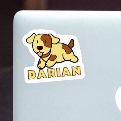 Darian Autocollant Chien Gift package Image