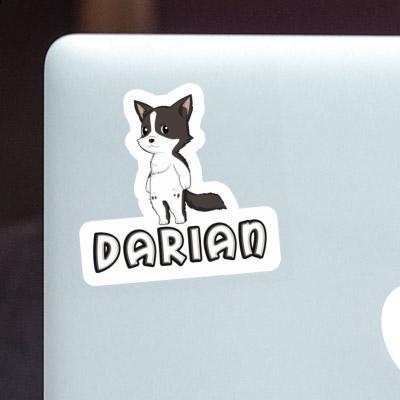 Border Collie Sticker Darian Notebook Image