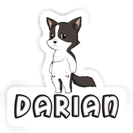 Border Collie Sticker Darian Image