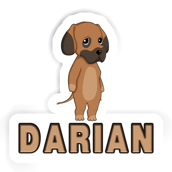 Sticker  Great Dane Darian Notebook Image