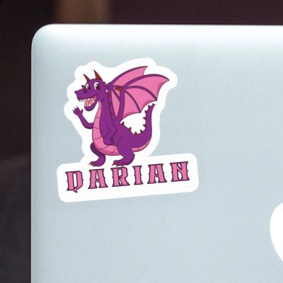 Autocollant Darian Dragon mère Laptop Image