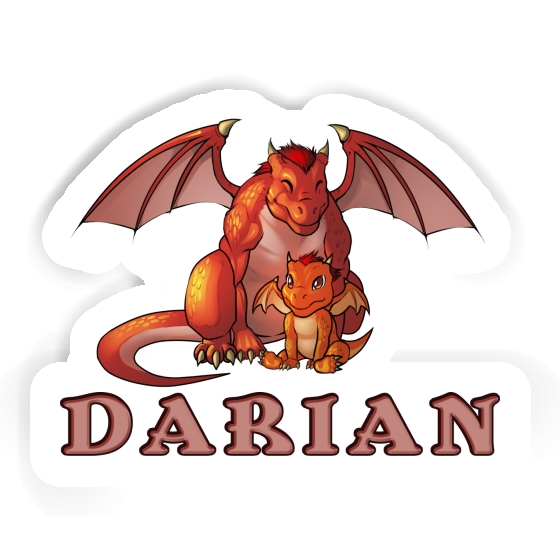 Autocollant Dragon Darian Notebook Image