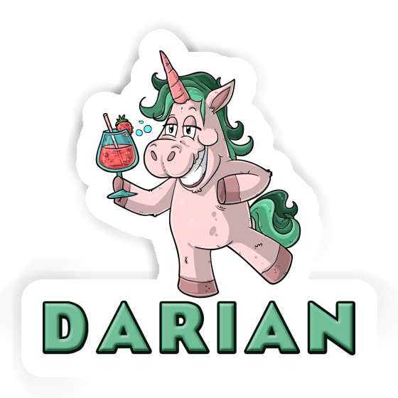 Darian Sticker Party Unicorn Laptop Image