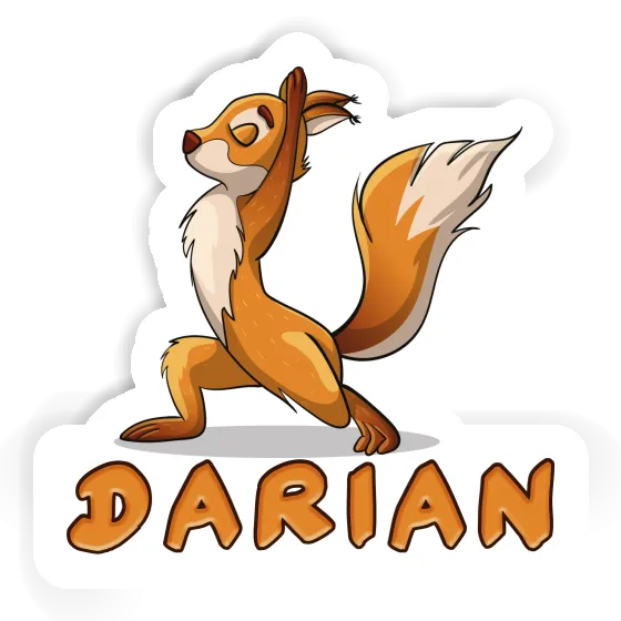 Sticker Squirrel Darian Notebook Image