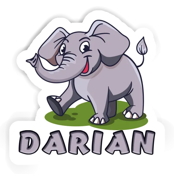 Autocollant Éléphant Darian Gift package Image