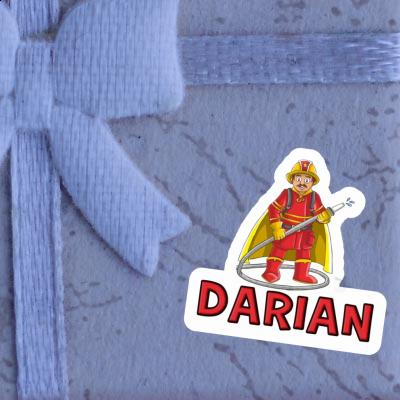 Sticker Firefighter Darian Gift package Image