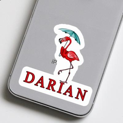 Flamingo Sticker Darian Laptop Image